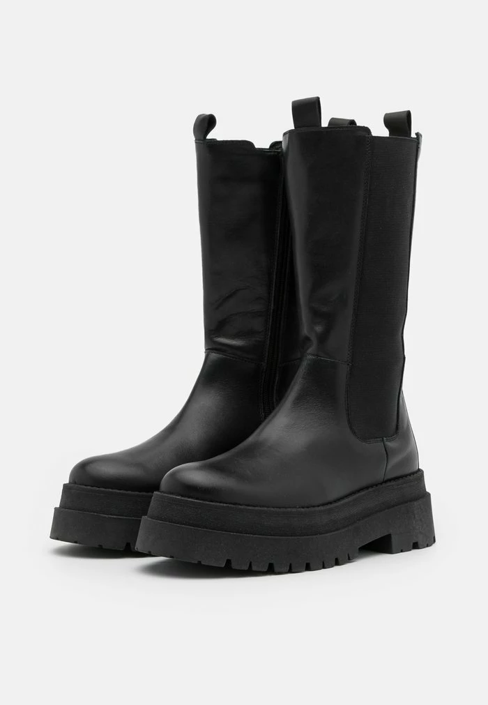 Zign Platform Boots - Black 5 Zign Platform Boots - Black - Image 3