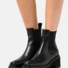 Zign Cowboy/biker Ankle Boot - Black -Zign a8c86e179e614364b6f64bac6dd682d0