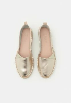 Zign LEATHER - Espadrilles - Gold-coloured -Zign a96f810ebf864b52ac28d09f066e00e0