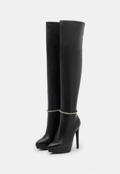 Zign LEATHER - High Heeled Boots - Black -Zign aa0f203d323c4ce79c6fc0949d440a7a