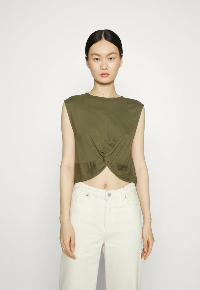 Zign Basic T-shirt - Khaki 6 Zign Basic T-shirt - Khaki - Image 4