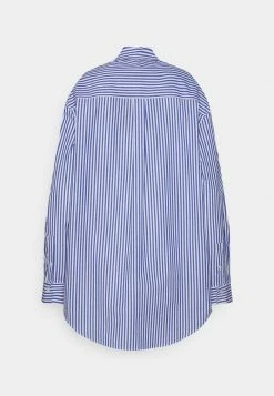 REDEZIGN - Button-down Blouse - Blue -Zign ab49cf2fbf72473db569d2fce24a2d4c