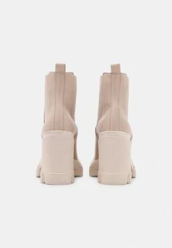 Zign LEATHER - High Heeled Ankle Boots - Beige -Zign acf7c3f2008f4ea390a176a677ca9875