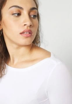 Zign Long Sleeved Top - White -Zign ae552d4470274fc1b8452f8abb9f5ee1