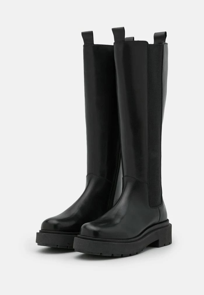Zign LEATHER - Platform Boots - Black 5 Zign LEATHER - Platform Boots - Black - Image 3