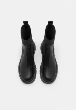 Zign LEATHER - Platform Ankle Boots - Black -Zign b1251c33318a45fbbb8708929d020abb