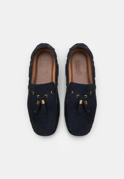 Zign LEATHER - Moccasins - Dark Blue -Zign b2dd4fe0c05646a09fab7909581721ae