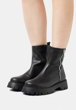 Zign LEATHER - Classic Ankle Boots - Black