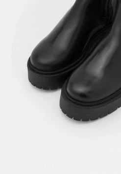 Zign LEATHER - Platform Boots - Black -Zign b4ef5dade3554f168916c5a68fe3a0ec