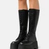 Zign LEATHER - Lace-up Boots - Black