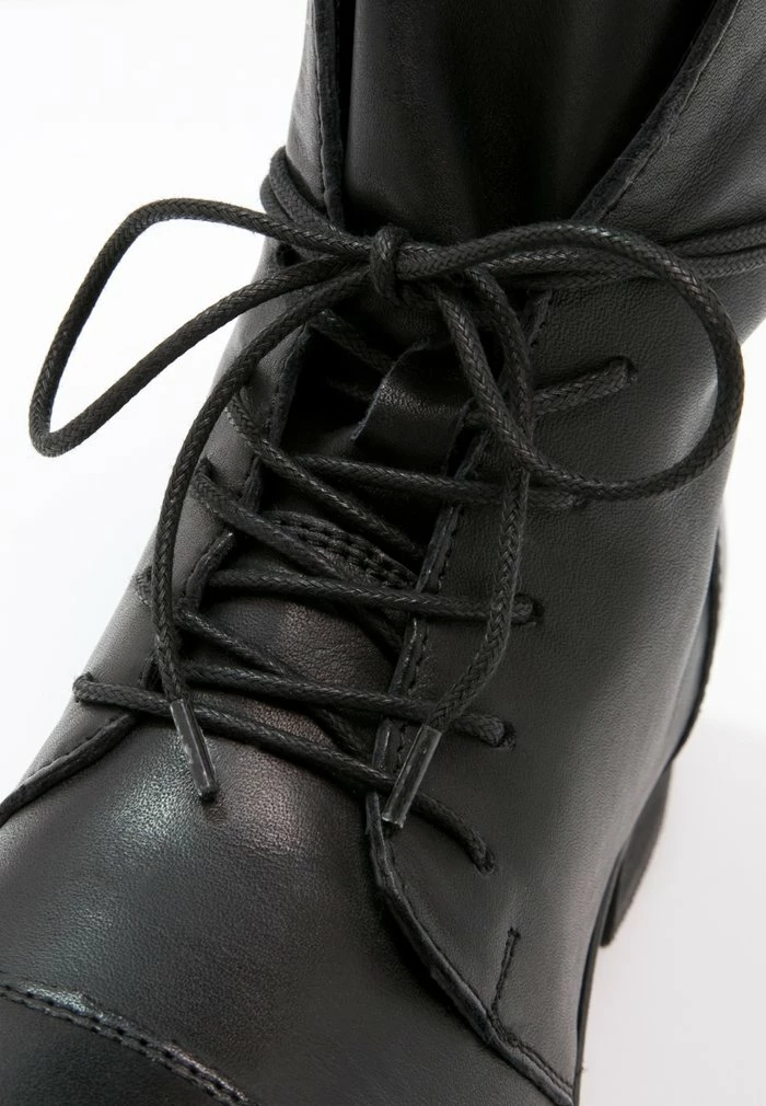Zign Lace-up Ankle Boots - Black 9 Zign Lace-up Ankle Boots - Black - Image 7