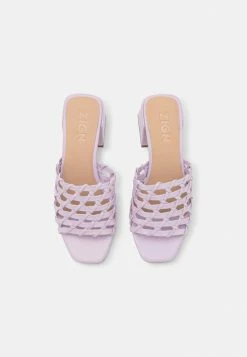 Zign LEATHER - Heeled Mules - Lilac 13 Zign LEATHER - Heeled Mules - Lilac -Zign b815fc15d330494bab0ee30a0c6f31a1