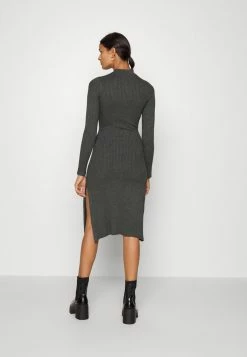 Zign Jumper Dress - Mottled Dark Grey -Zign b8e425e22a63422d864bf8639d7c3377