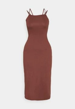 Zign Day Dress - Dark Brown -Zign b9dff9d448324002a55083b140edbb9e