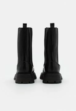 Zign LEATHER - Platform Boots - Black -Zign ba5a43594f0e4e07a76961d60db31250