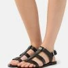 Zign LEATHER - Sandals - Black -Zign ba8e50069ecd4d35b5dd2abf990894e0