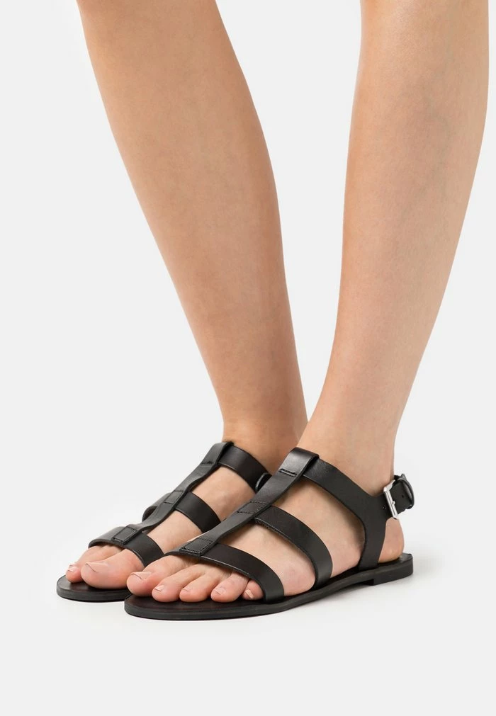 Zign LEATHER - Sandals - Black 3 Zign LEATHER - Sandals - Black