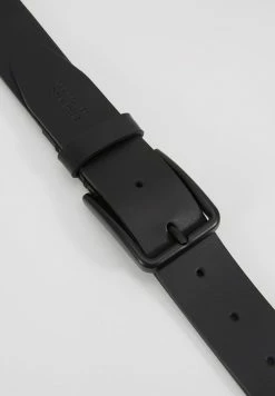 Zign UNISEX LEATHER - Belt - Black -Zign bb44fd02d4fb436c886afad25c669d7a