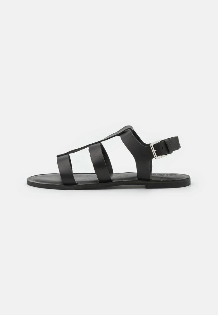 Zign LEATHER - Sandals - Black 4 Zign LEATHER - Sandals - Black - Image 2