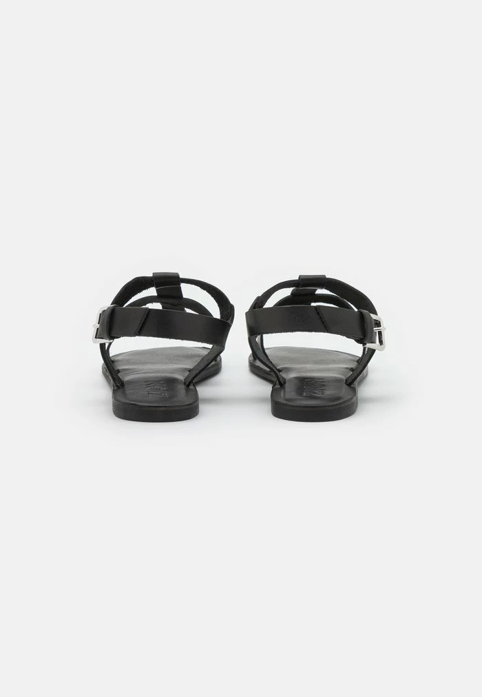 Zign LEATHER - Sandals - Black 6 Zign LEATHER - Sandals - Black - Image 4