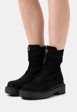 Zign LEATHER - Classic Ankle Boots - Black