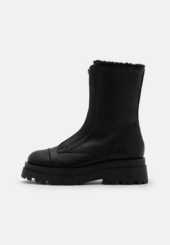 Zign LEATHER - Winter Boots - Black 4 Zign LEATHER - Winter Boots - Black - Image 2