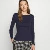 Zign Long Sleeved Top - Dark Blue -Zign bee98aa693704b7f8ab4db14be48bfc5