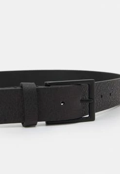 Zign LEATHER UNISEX - Belt - Black -Zign c08a7c4af8bf433a9f59a6519ff053fe