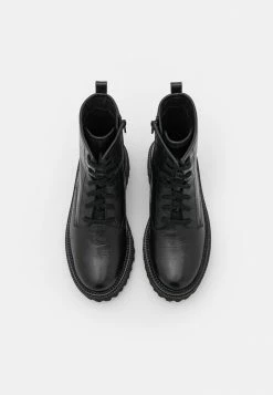 Zign Platform Ankle Boots - Black -Zign c16510de66fa4d789acd29fecf7a39f4