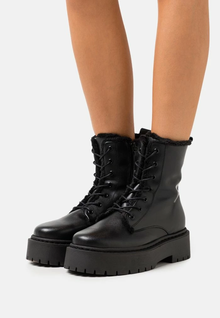 Zign WINTER BOOTIES LEATHER - Winter Boots - Black 3 Zign WINTER BOOTIES LEATHER - Winter Boots - Black