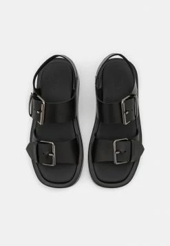 Zign Platform Sandals - Black -Zign c2ce948132fe49bba0d3cadde9a2026e