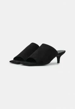 Zign LEATHER - Heeled Mules - Black 10 Zign LEATHER - Heeled Mules - Black -Zign c573a9cf209c4cc18ce1cf02758790ad
