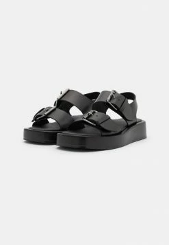 Zign Platform Sandals - Black -Zign c796ff42ac49489a8ee46267bef236f4