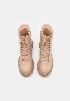 Zign Lace-up Ankle Boots - Light Pink -Zign c81fcf89a1b3420a9c3066b7749fe7cb