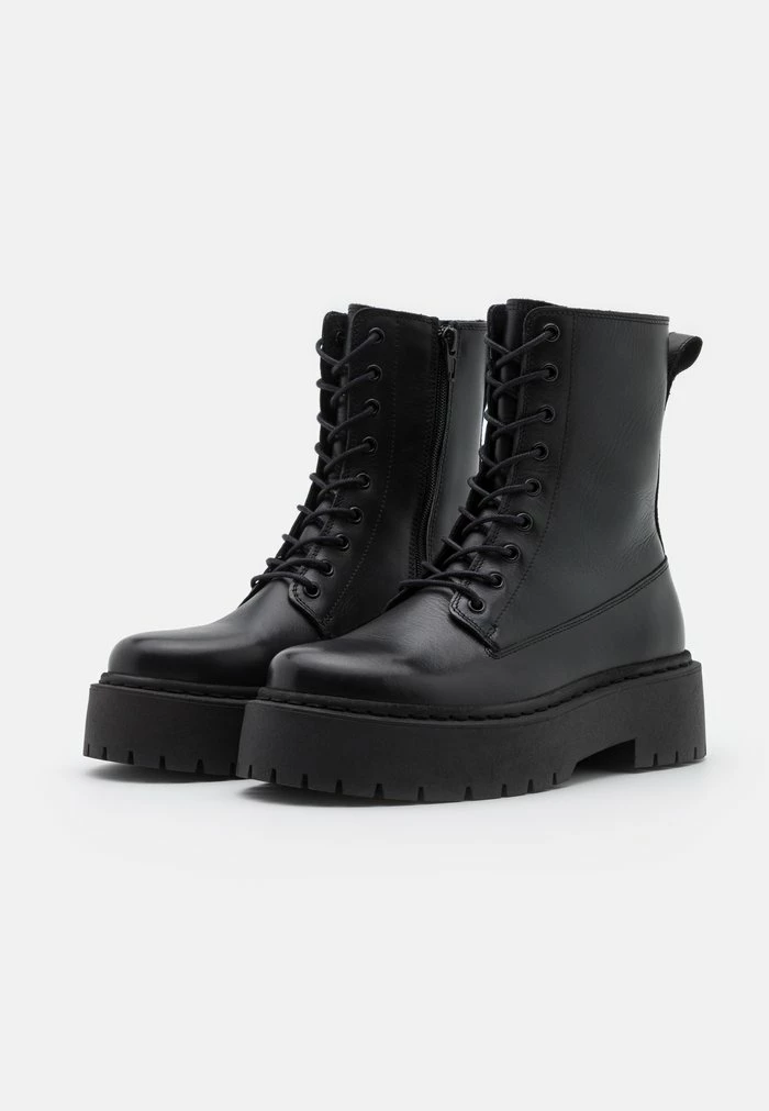 Zign Platform Ankle Boots - Black 5 Zign Platform Ankle Boots - Black - Image 3