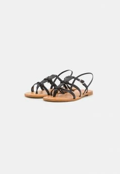 Zign T-bar Sandals - Black -Zign c93d0e28ae124eb3a92ed293d4e20187