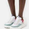 Zign LEATHER - Trainers - White/multi-coloured