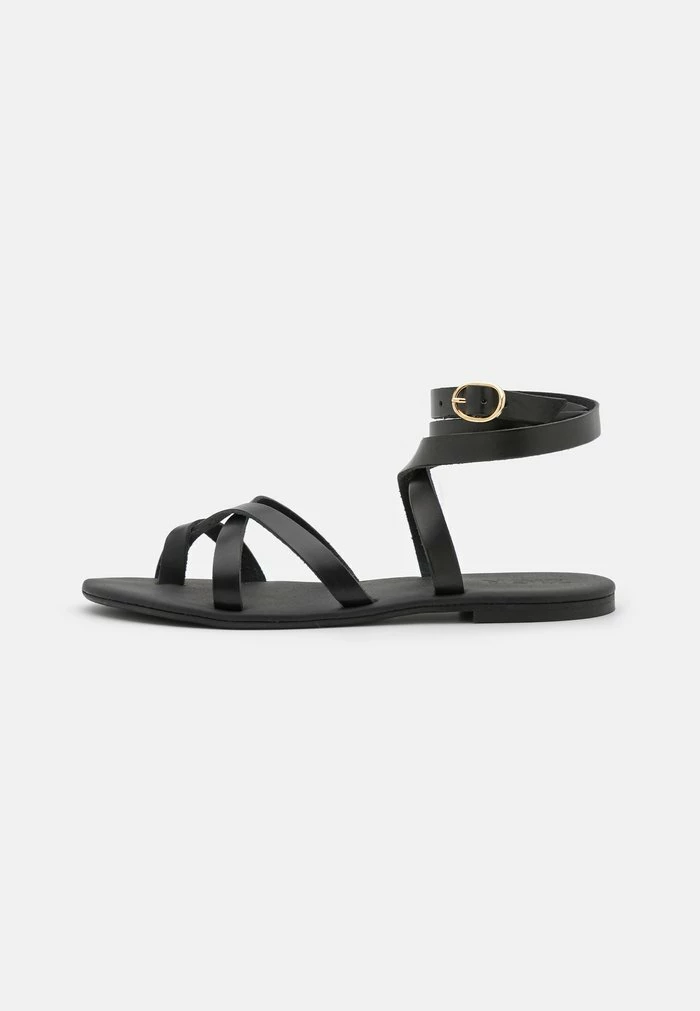 Zign LEATHER - Sandals - Black 4 Zign LEATHER - Sandals - Black - Image 2