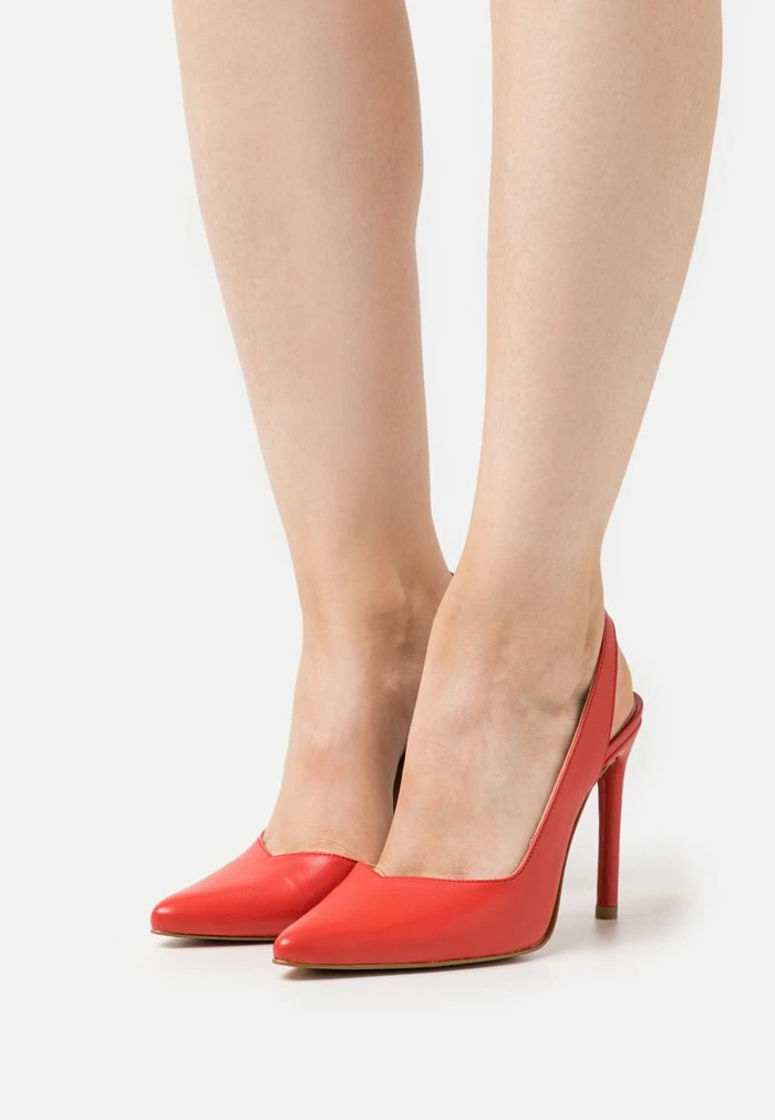 Zign LEATHER - Classic Heels - Red 3 Zign LEATHER - Classic Heels - Red