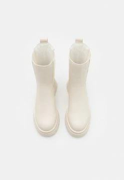 Zign LEATHER - Platform Ankle Boots - White -Zign ceb2f65034a541f09bd510c25e68d9e1