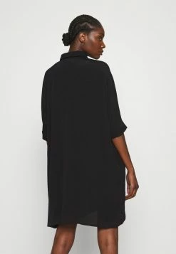 Zign Shirt Dress - Black -Zign ced52160964e45e1ab2801df178188c2