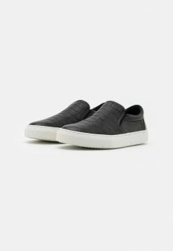 Zign LEATHER UNISEX - Slip-ons - Black -Zign d0ea142243914305921ed5e9a0d2e91d
