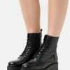 Zign Platform Ankle Boots - Black -Zign d12cb8d3dc7f4026a2c4bb1258c7b41d