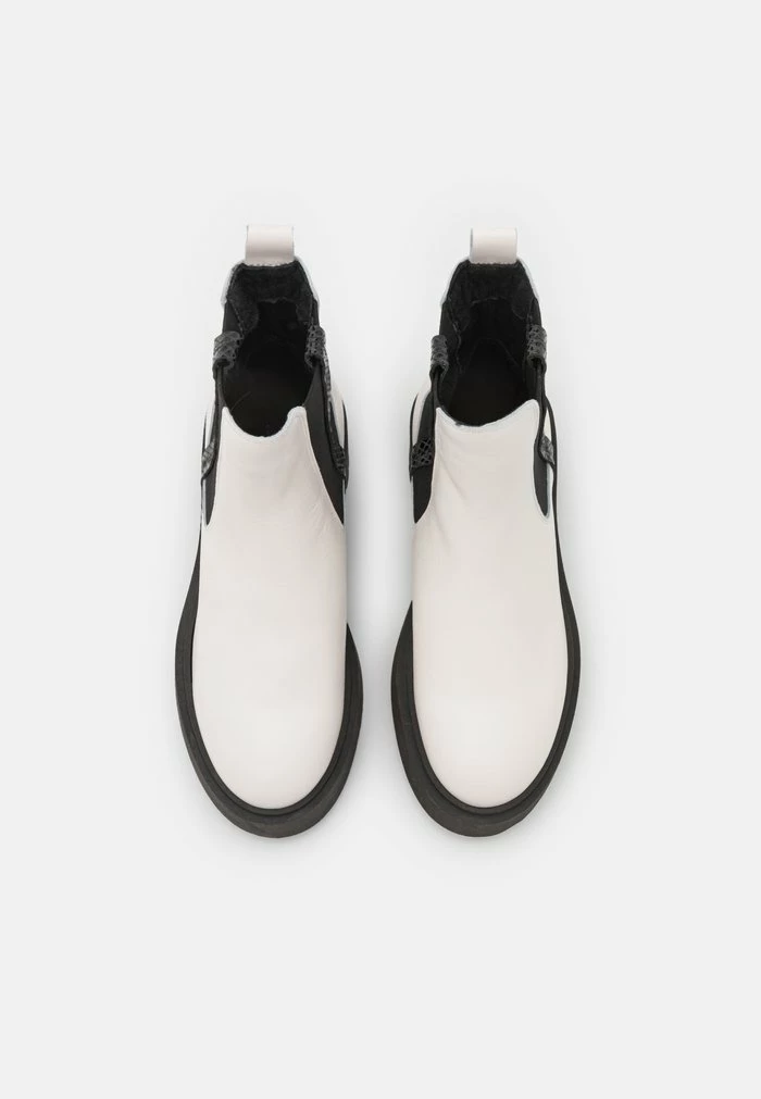 Zign LEATHER - Platform Ankle Boots - White 8 Zign LEATHER - Platform Ankle Boots - White - Image 6