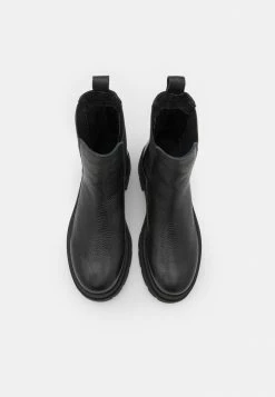 Zign LEATHER - Platform Ankle Boots - Black -Zign d17f1734b9364001b5e4db5e4eb25ce5