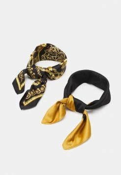 Zign 2 PACK UNISEX - Foulard - Black/gold