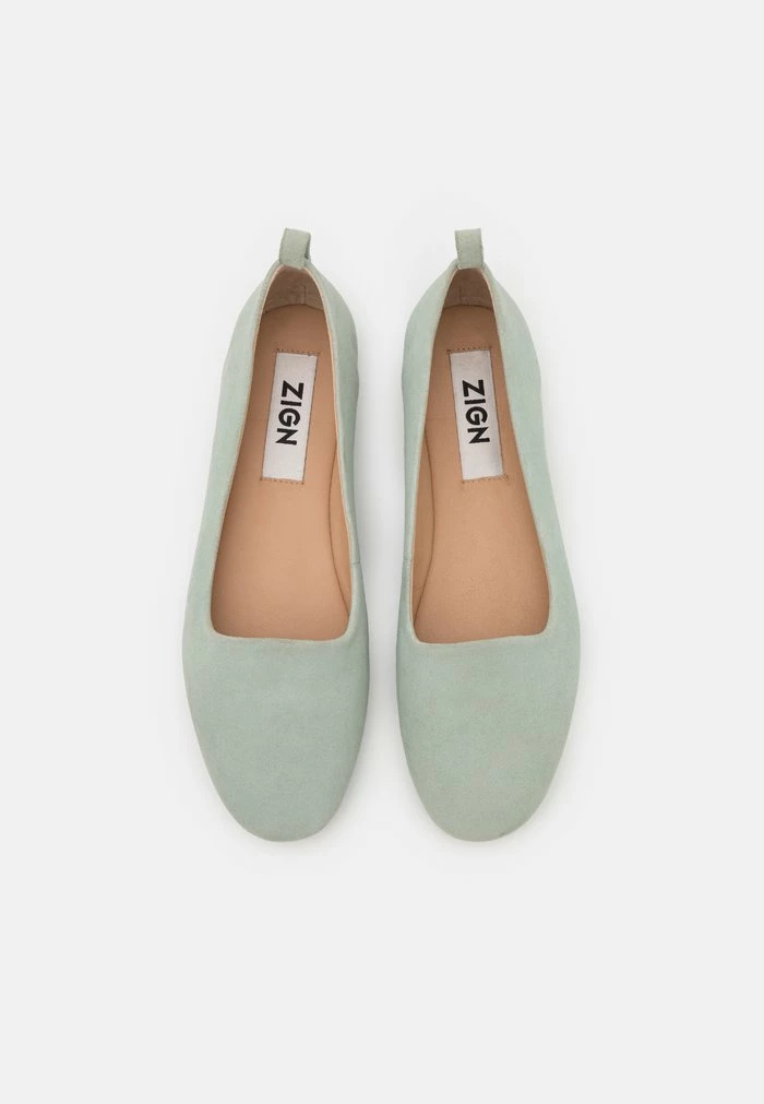 Zign Slip-ons - Light Green 8 Zign Slip-ons - Light Green - Image 6