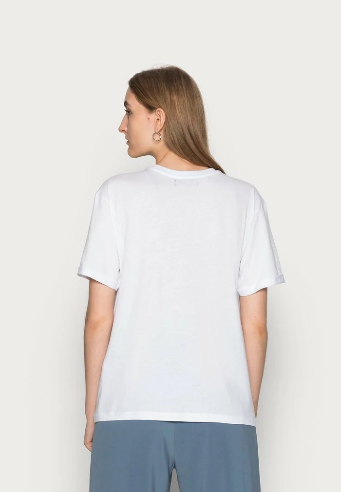 Zign PRINTED TEE - Print T-shirt - White 5 Zign PRINTED TEE - Print T-shirt - White - Image 3