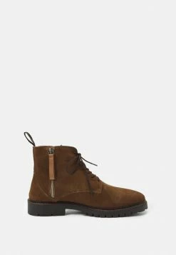 Zign UNISEX - Lace-up Ankle Boots - Brown -Zign d45d5c23f2b548f38d5c087c4ef2a851