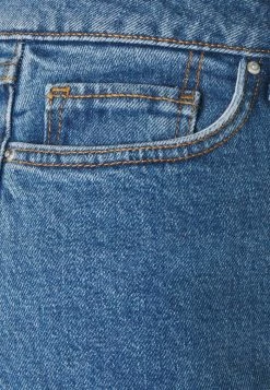 Zign Mom Fit Jeans - Straight Leg Jeans - Blue Denim -Zign d4d4cd4ab968409ea0185b16320fe59b